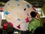 Painting a parasol