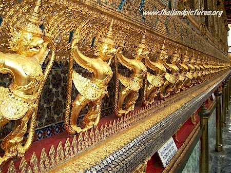 golden temple. A picture from golden guards